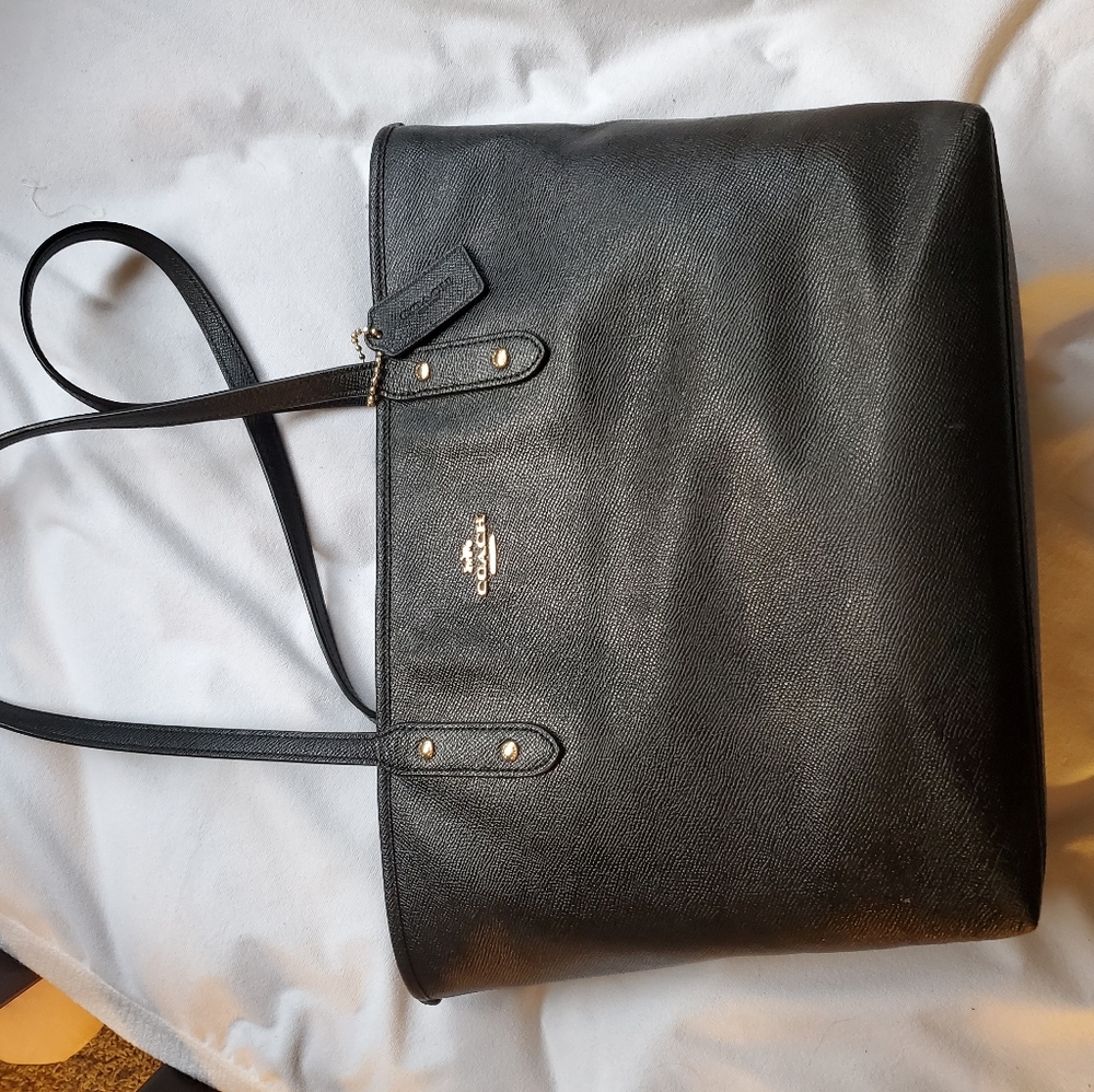 Black Coach Tote
